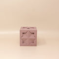 Islamic Geometric Base/Candle Holder - Cube/Pink