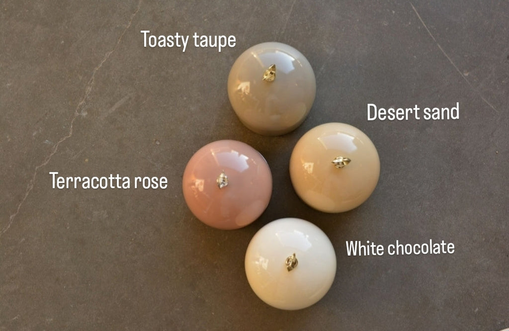 All Colors of moon dome jars