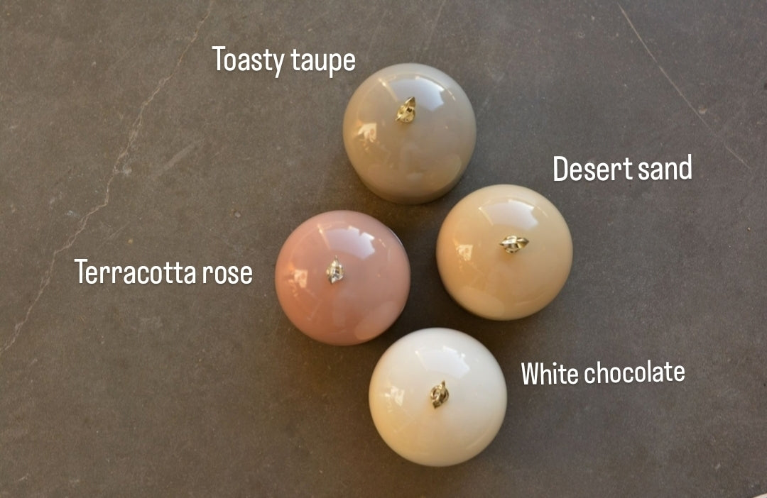All Colors of moon dome jars